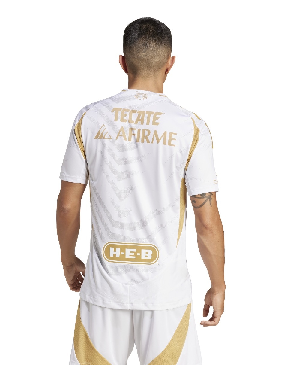 Jersey de  Tigres UANL local manga corta Adidas  para hombre