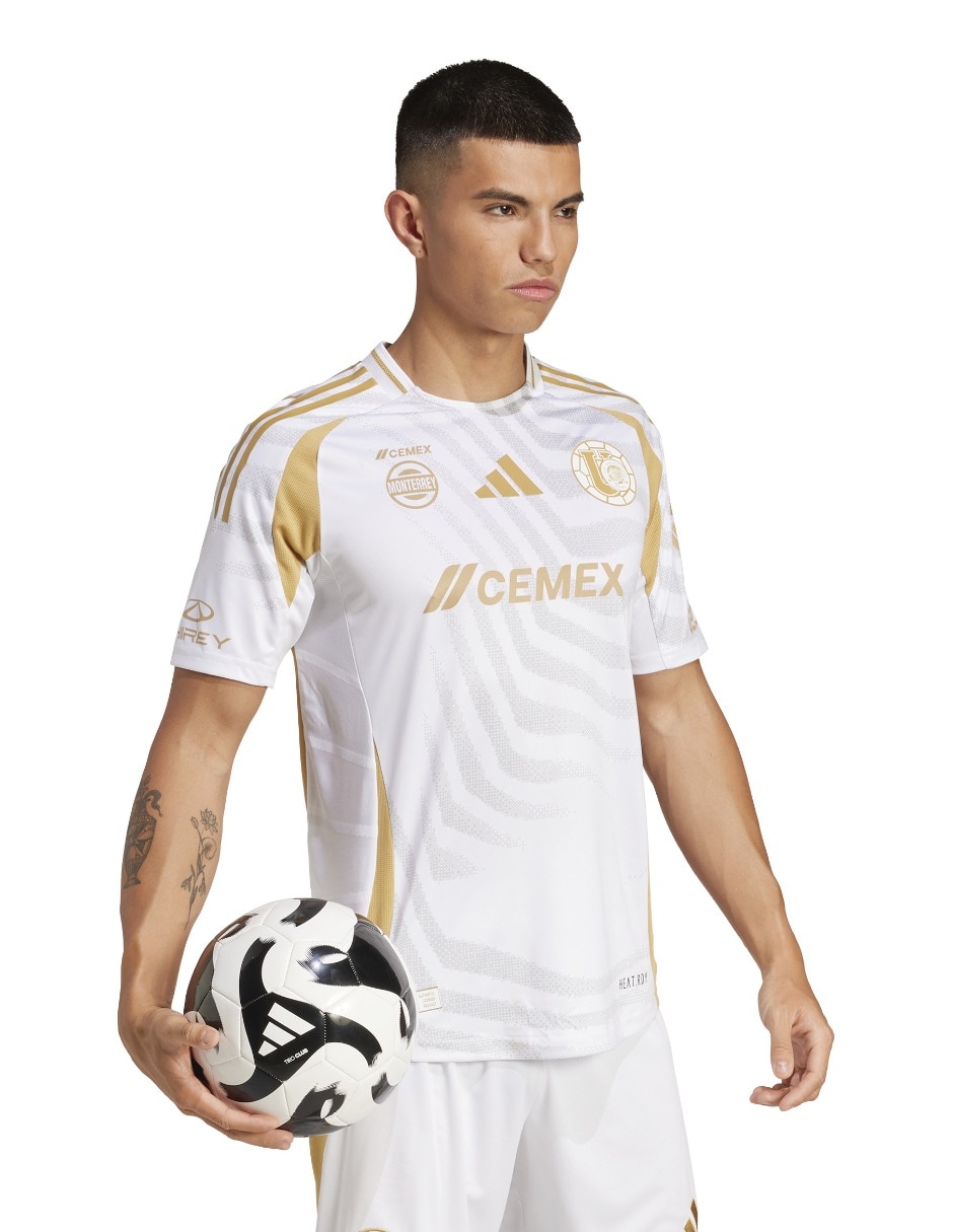 Jersey de  Tigres UANL local manga corta Adidas  para hombre