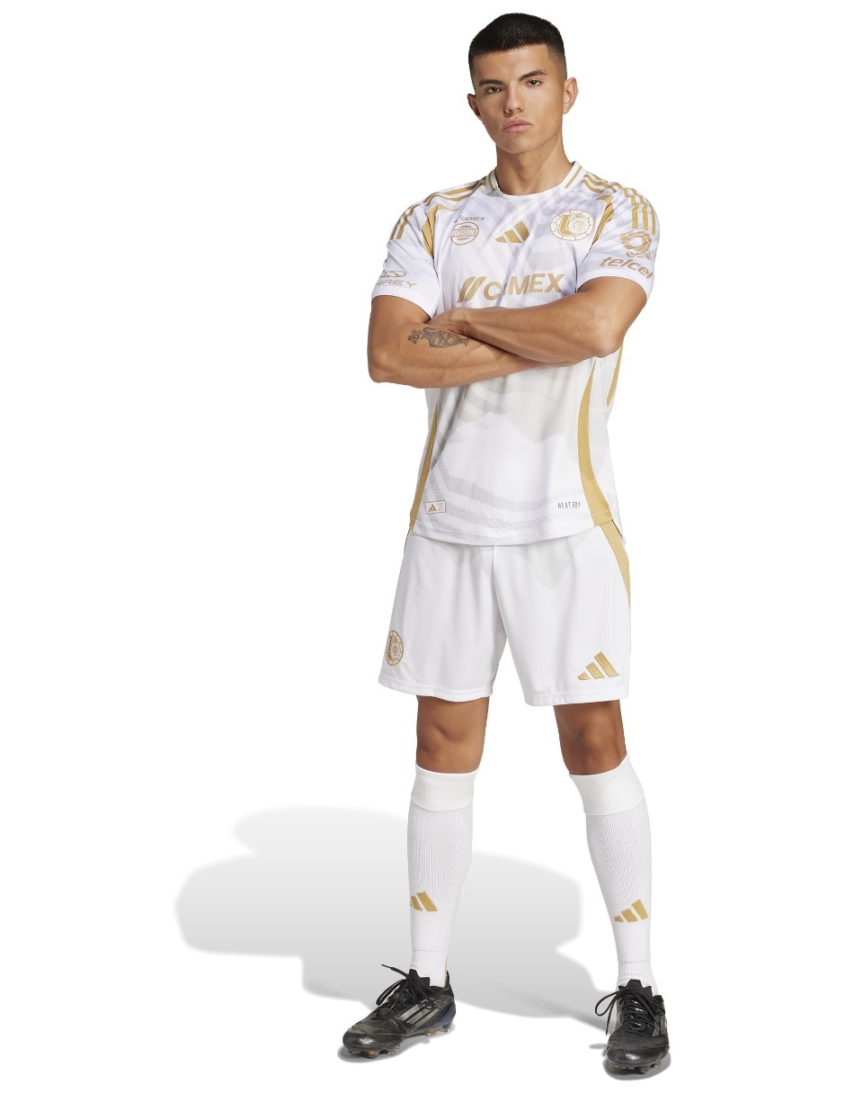 Jersey de  Tigres UANL local manga corta Adidas  para hombre