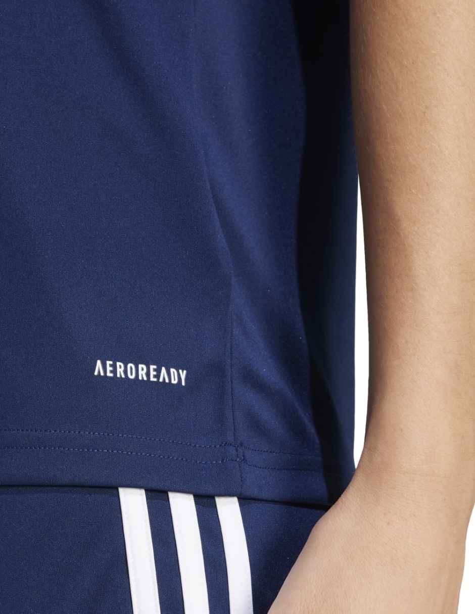 Playera deportiva para fútbol Adidas de mujer
