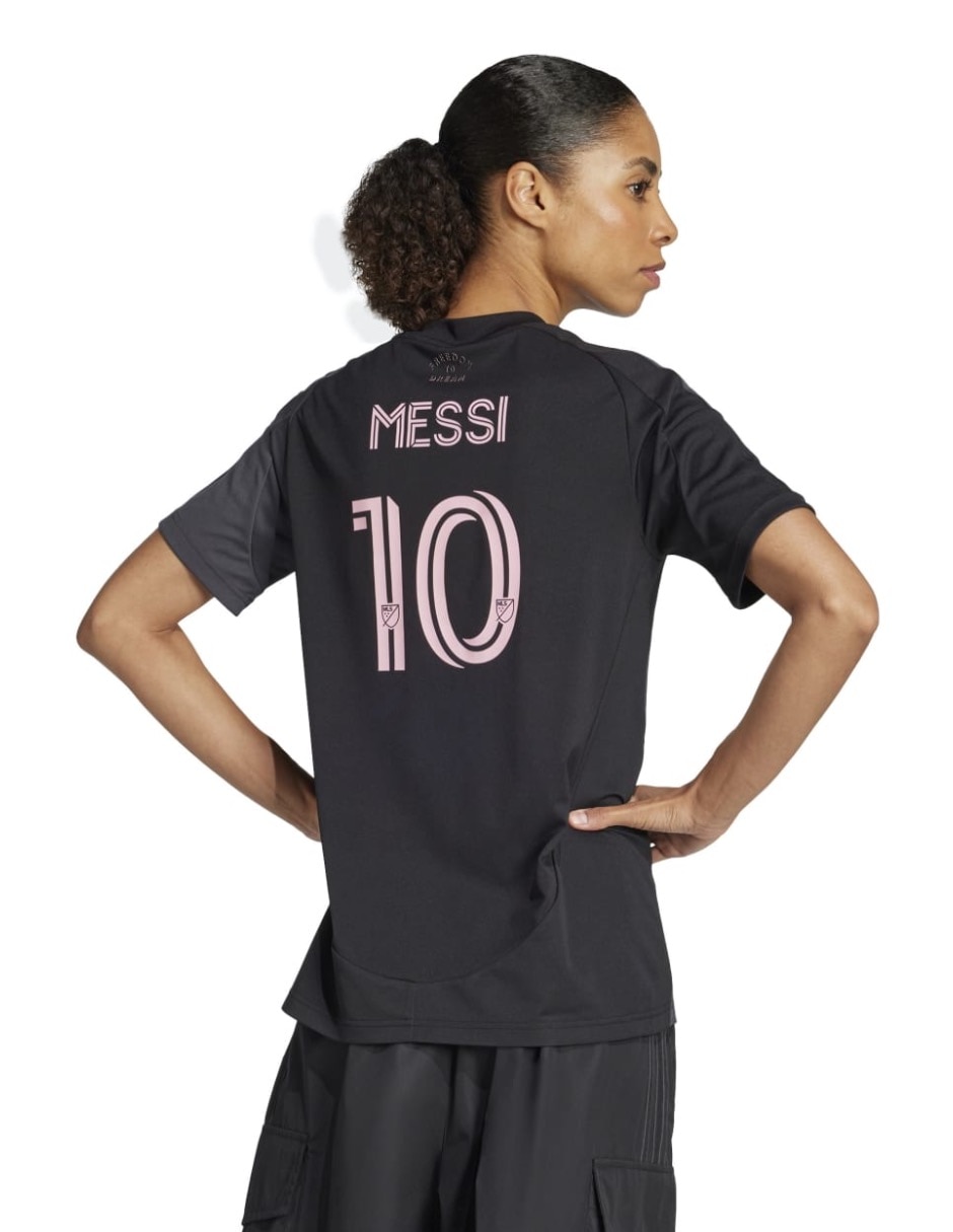Jersey de  Inter de Miami visitante manga corta Adidas  para mujer