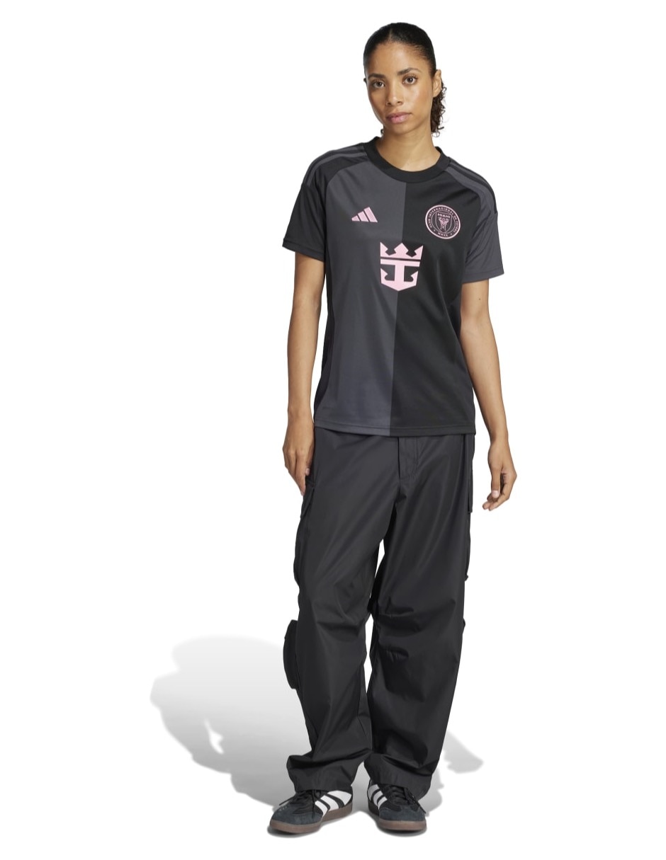 Jersey de  Inter de Miami visitante manga corta Adidas  para mujer