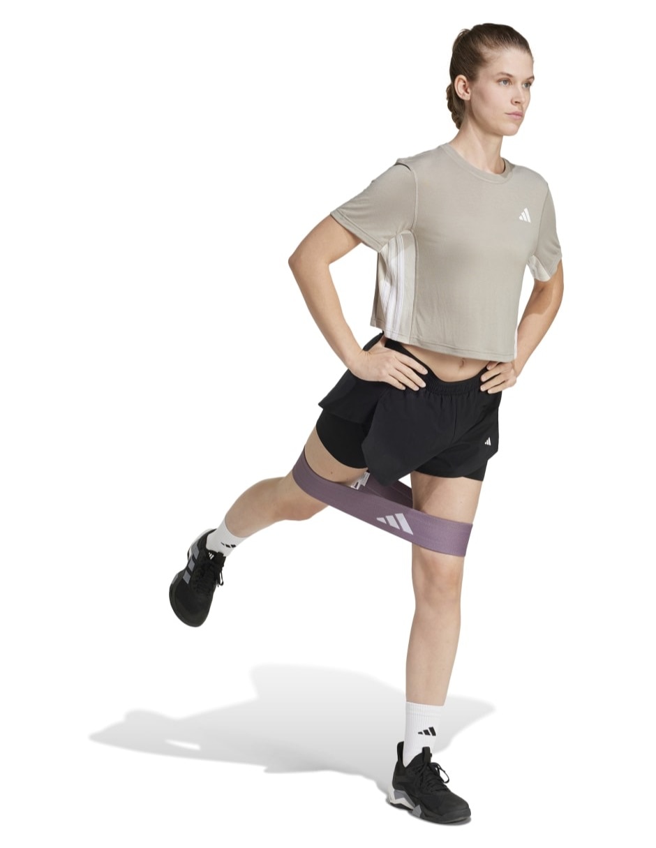 Playera deportiva para entrenamiento Adidas Optime de mujer