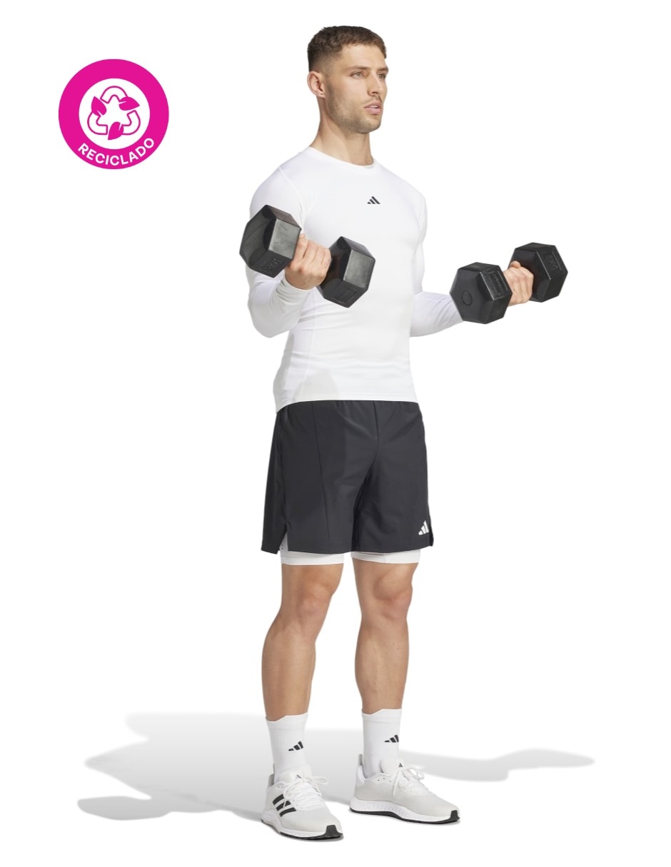 Playera deportiva para entrenamiento Adidas de hombre
