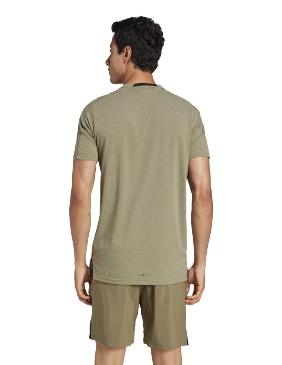 Playera deportiva para entrenamiento Adidas de hombre