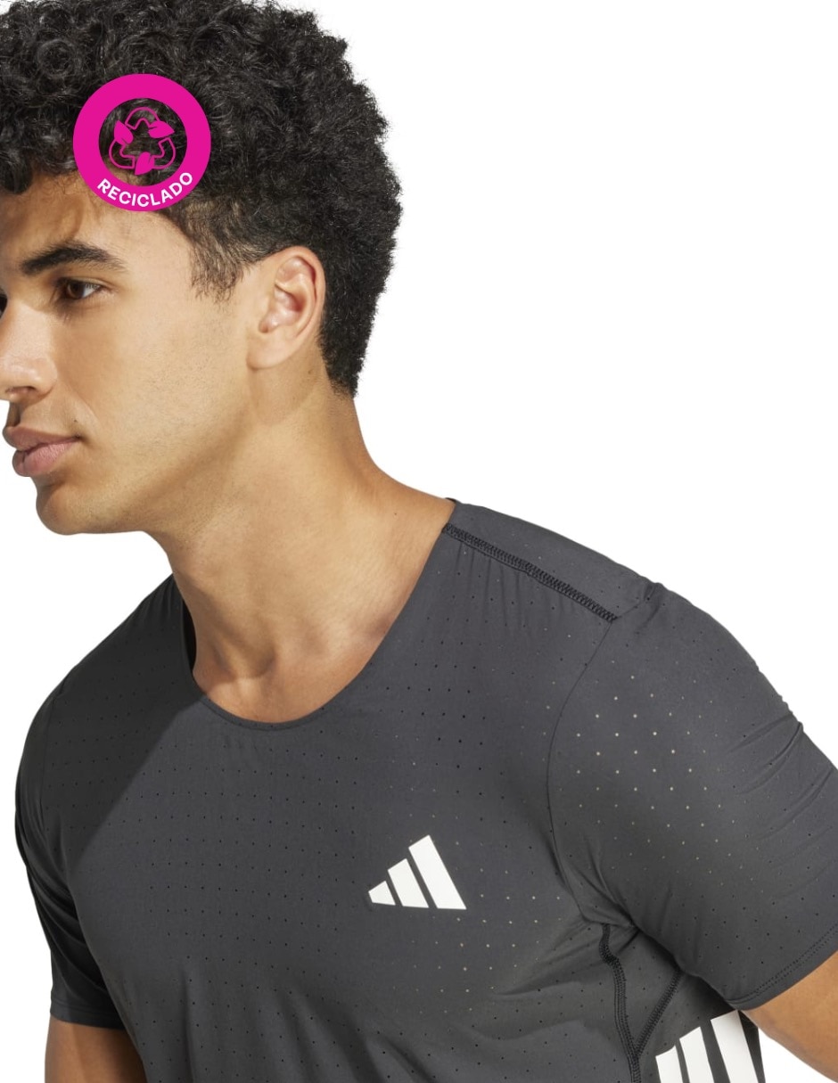 Playera deportiva para correr Adidas para hombre