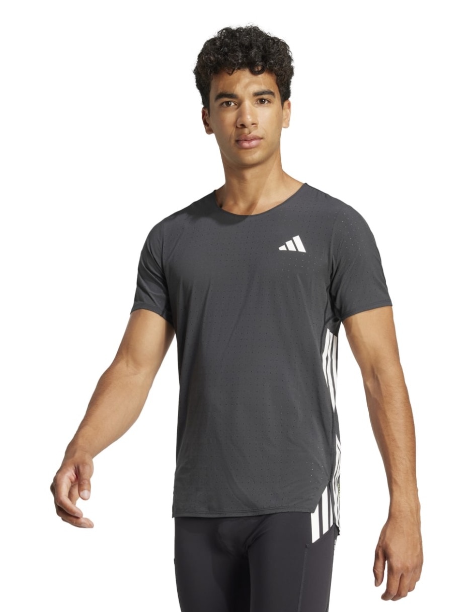 Playera deportiva para correr Adidas para hombre