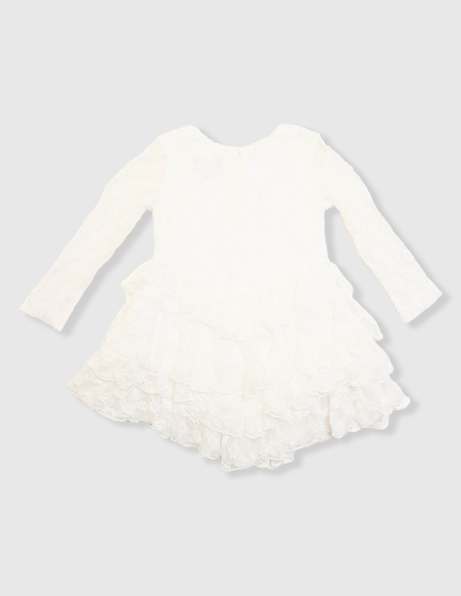 Vestido Blusón manga larga para bebé niña 4