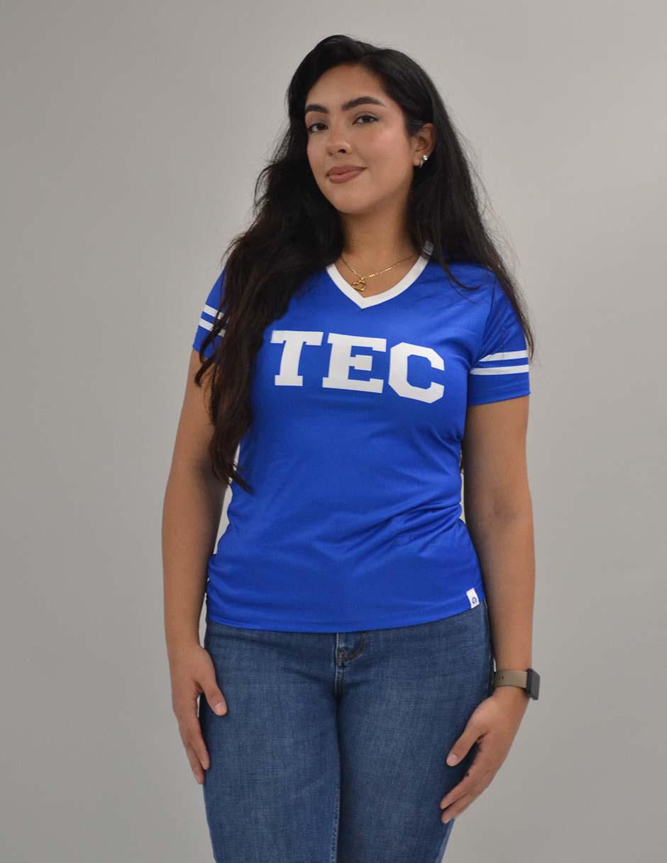 Playera deportiva para entrenamiento de mujer