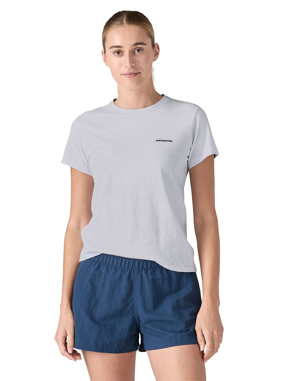 Playera deportiva outdoor P-6 Logo Responsibili-Tee de mujer Playera deportiva outdoor P-6 Logo Responsibili-Tee de mujer