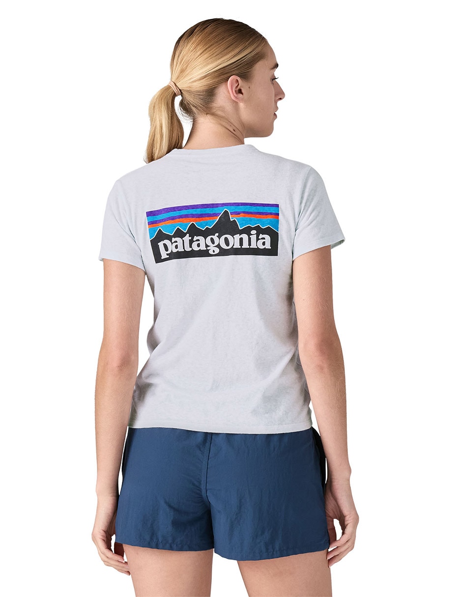Playera deportiva outdoor P-6 Logo Responsibili-Tee de mujer 2