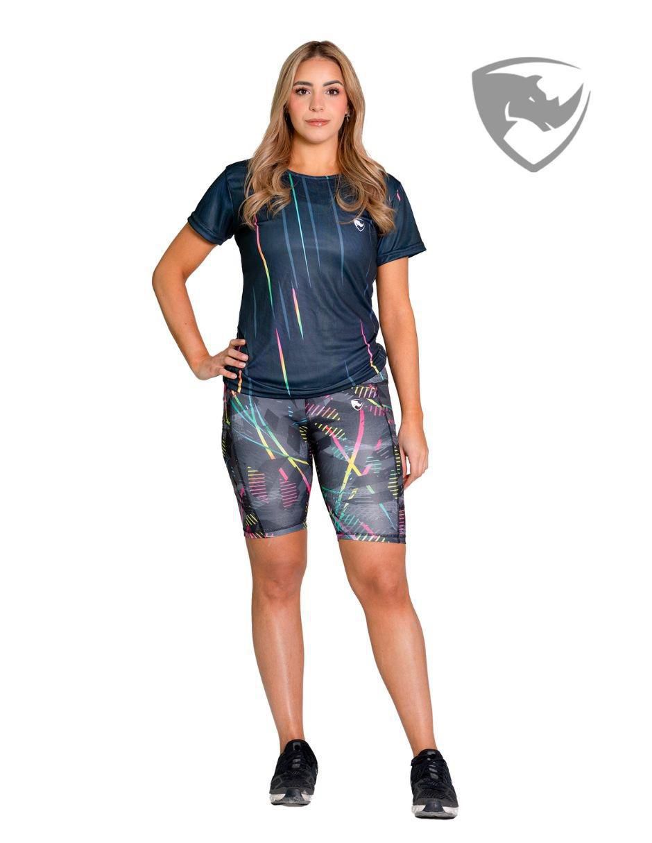 Short con bolsillos para entrenamiento mujer