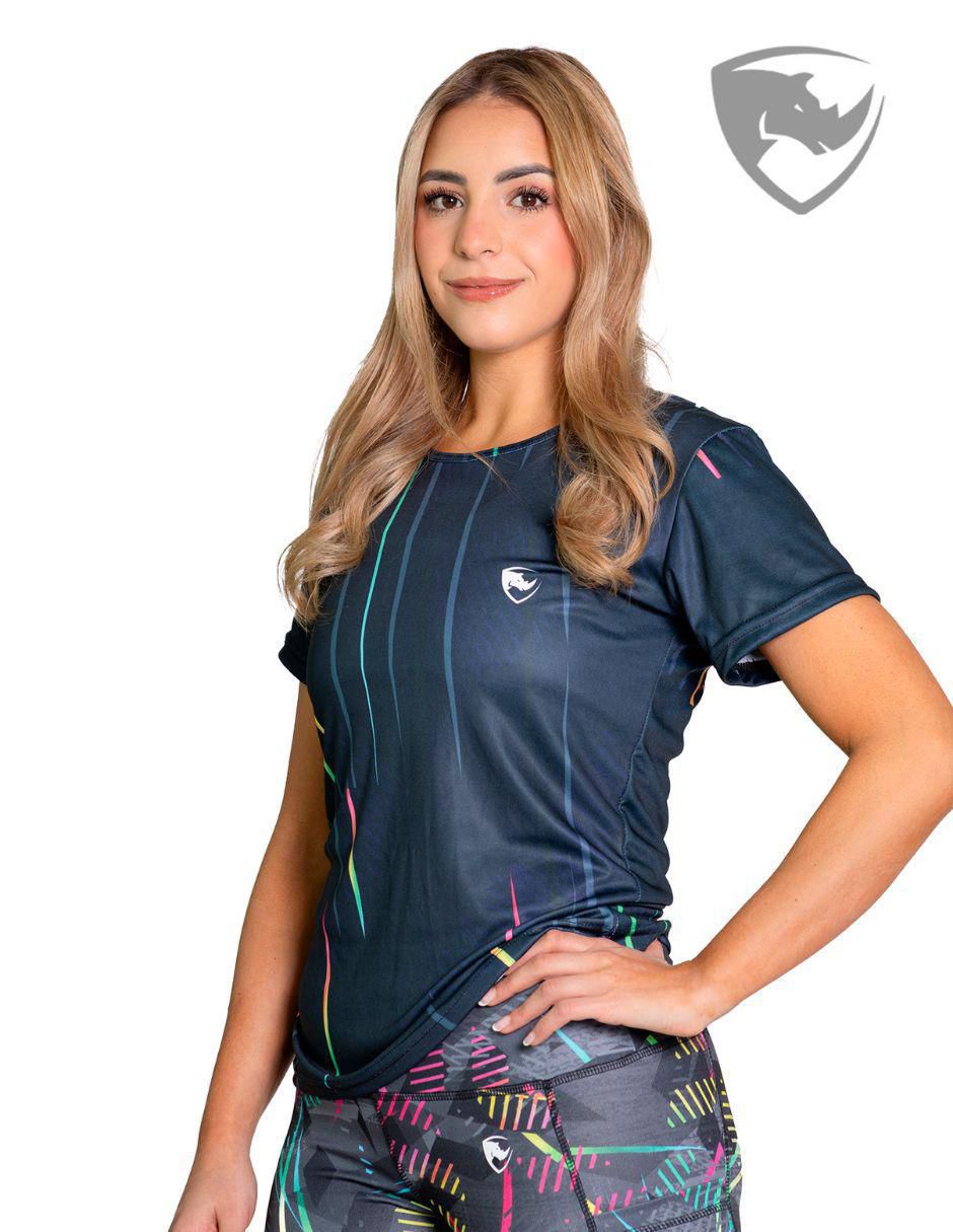 Playera deportiva para entrenamiento de mujer 4