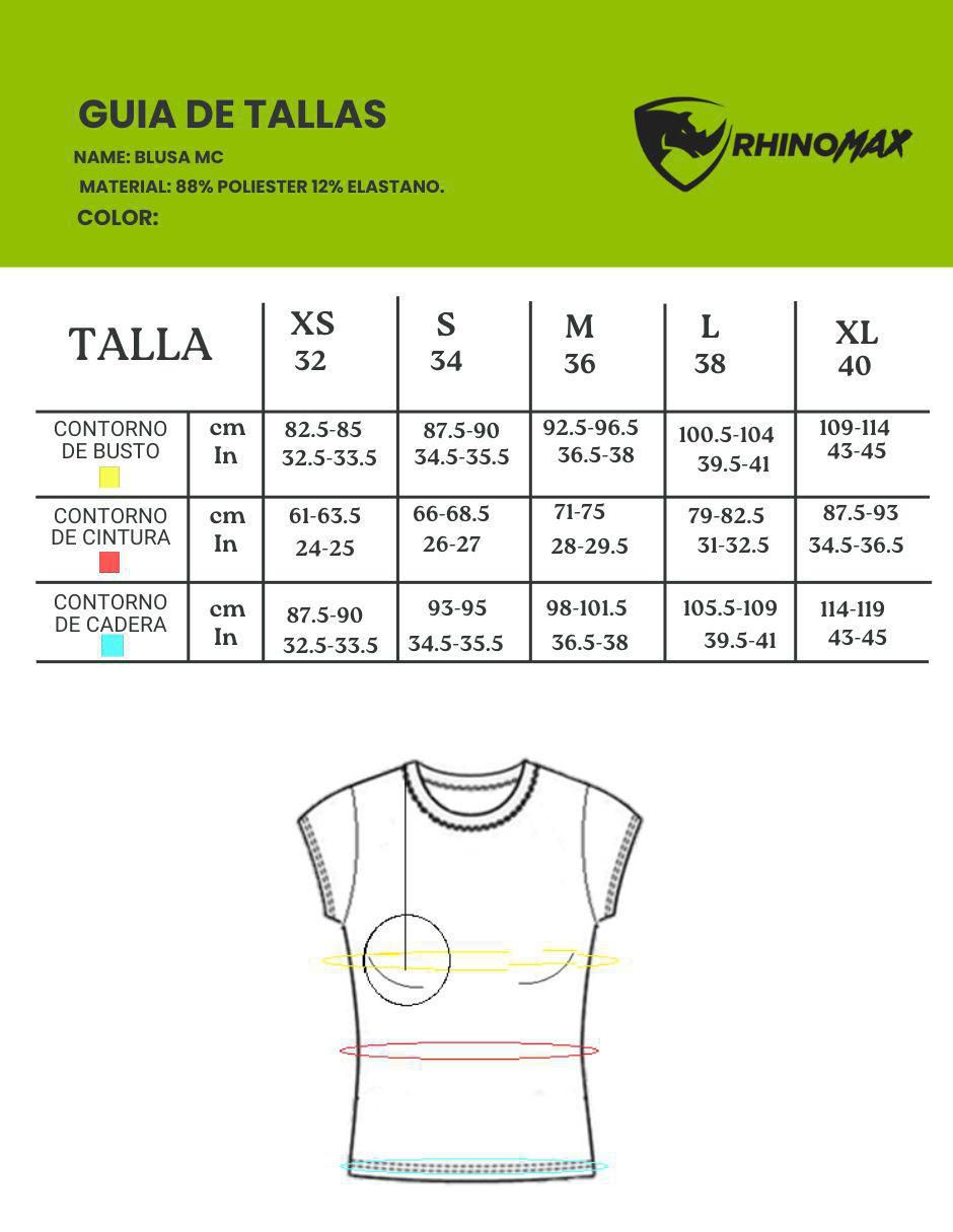 Playera deportiva para entrenamiento de mujer 3