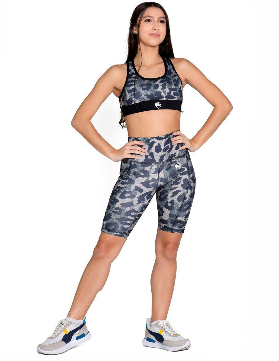 Short con bolsa Rhinomax para entrenamiento mujer