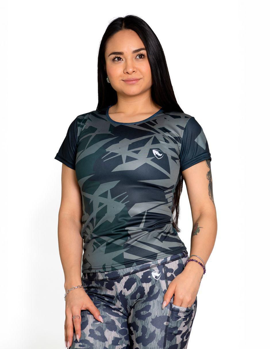 Playera deportiva para entrenamiento de mujer