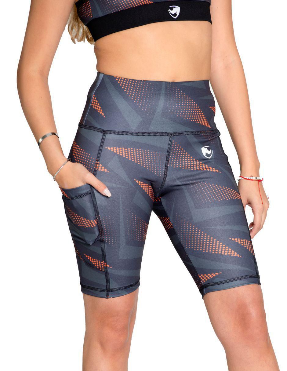 Short con bolsa para entrenamiento mujer