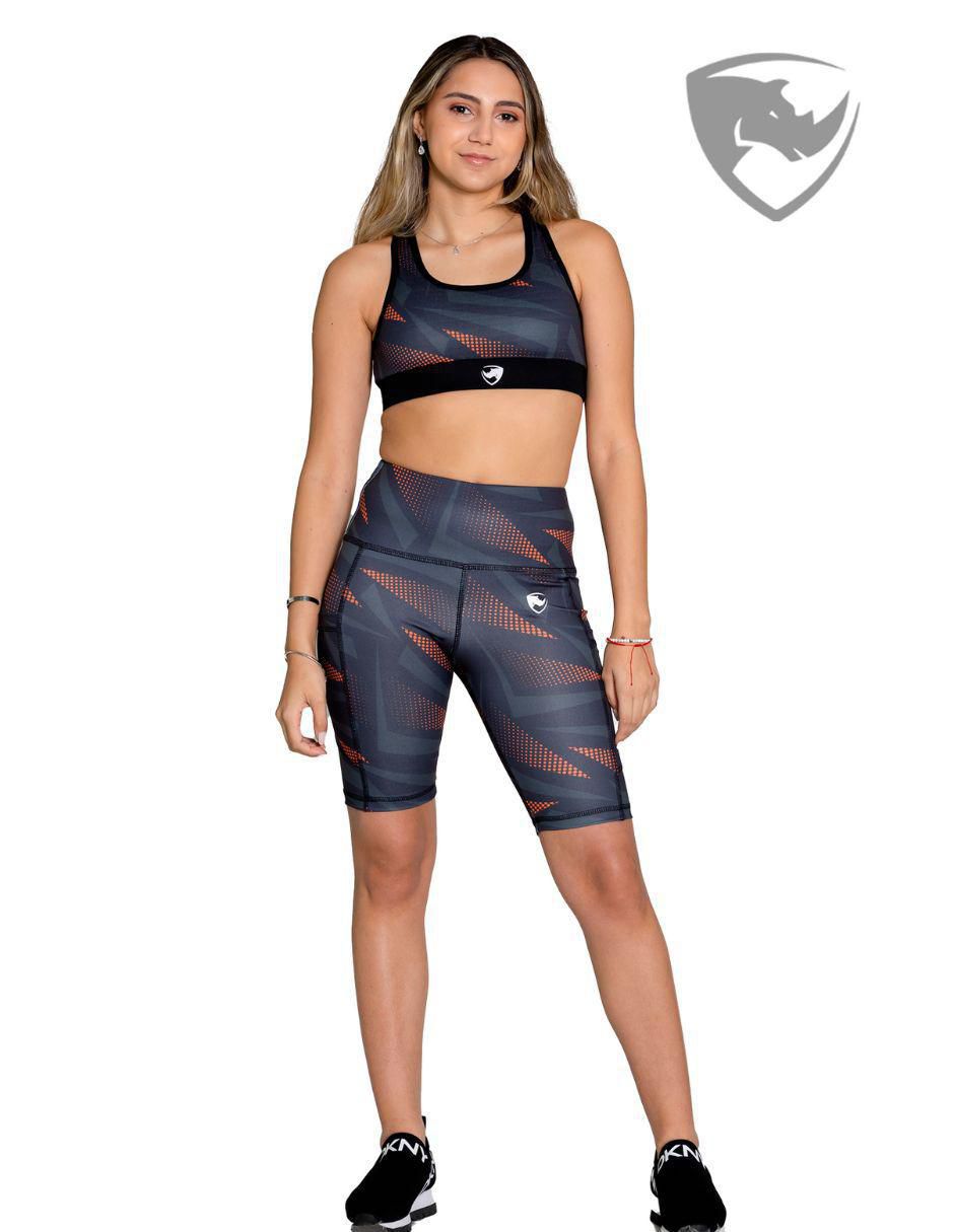 Short con bolsa Rhinomax para entrenamiento mujer