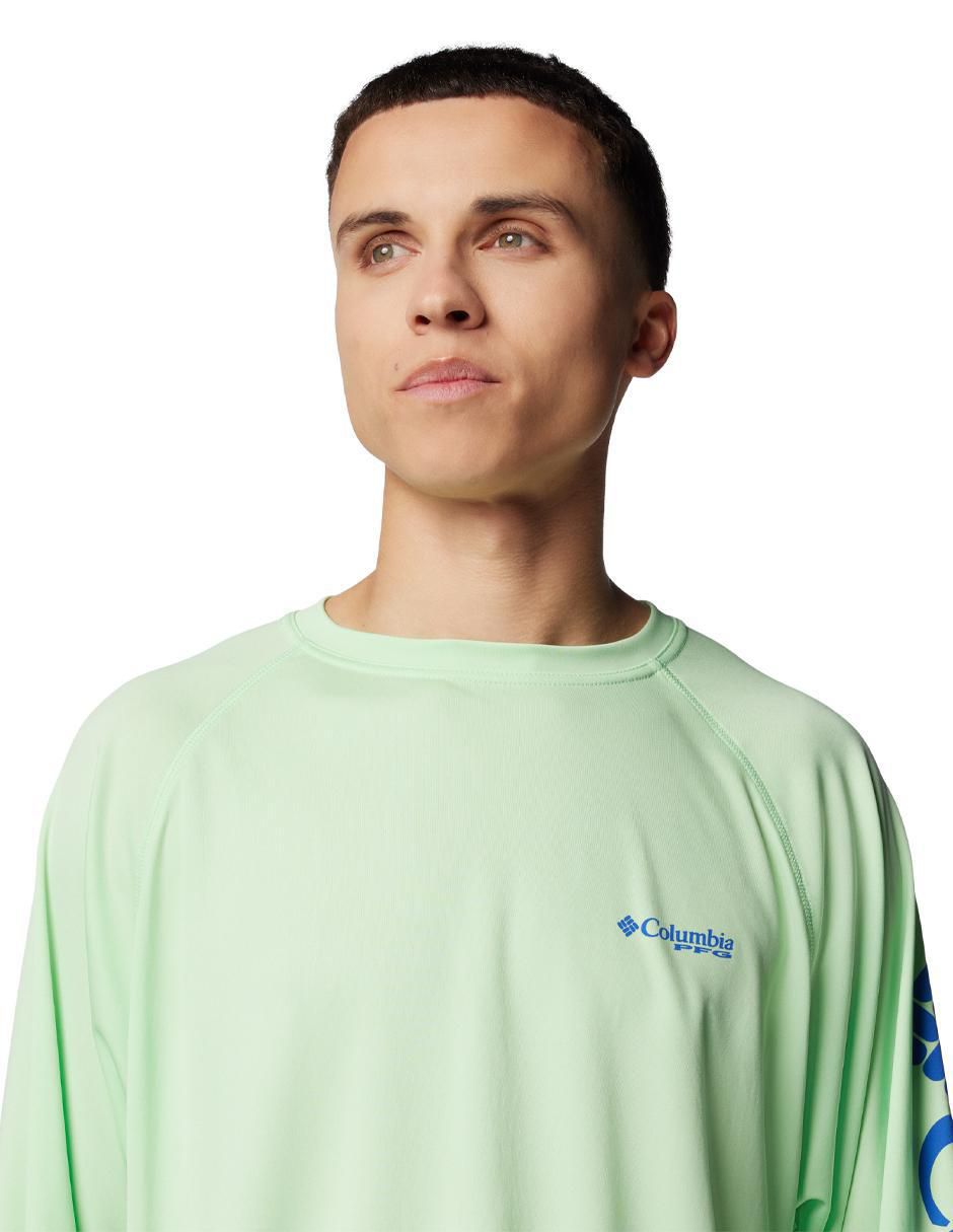 Playera deportiva para pesca de hombre