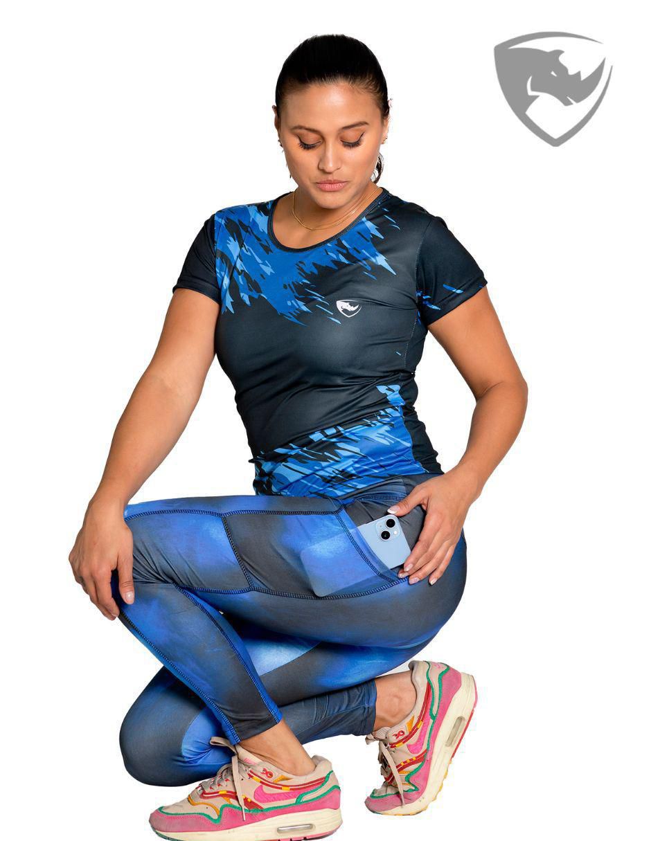 Playera deportiva para entrenamiento de mujer