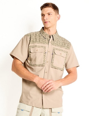 Camisa deportiva outdoor S/S Self Guided Sun para hombre