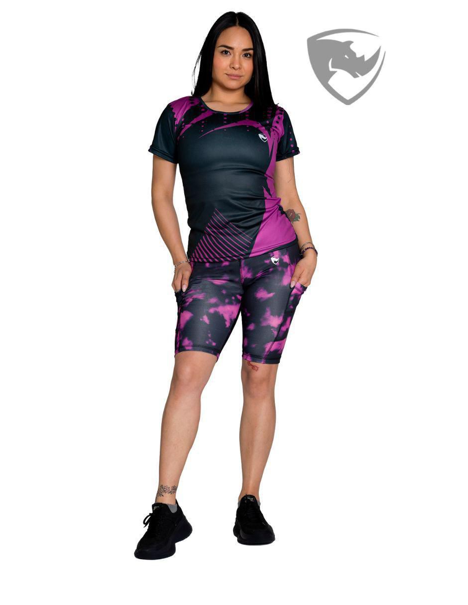 Playera deportiva para entrenamiento de mujer 2
