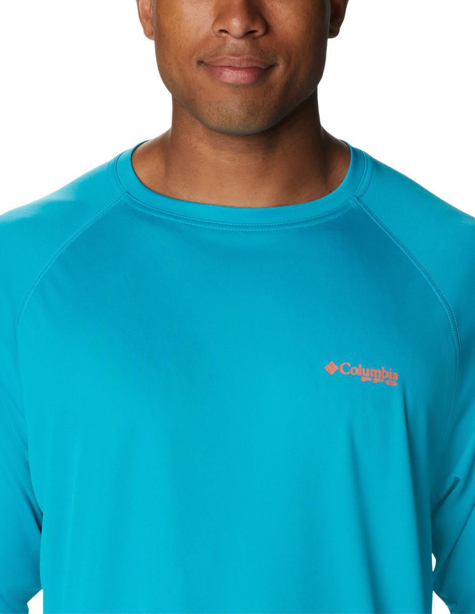 Playera deportiva para pesca de hombre