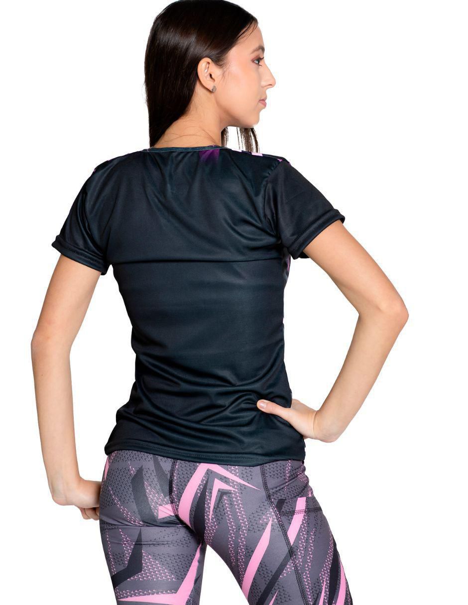 Playera deportiva para entrenamiento de mujer 5