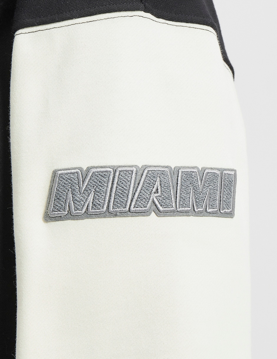 Sudadera Pro Standard con capucha y bolsa Miami Heats para hombre