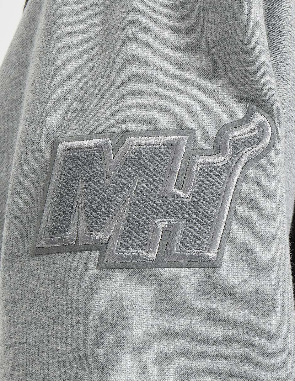 Sudadera Pro Standard con capucha y bolsa Miami Heats para hombre