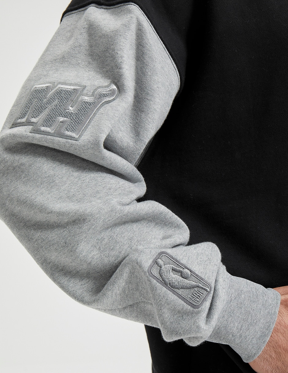 Sudadera Pro Standard con capucha y bolsa Miami Heats para hombre