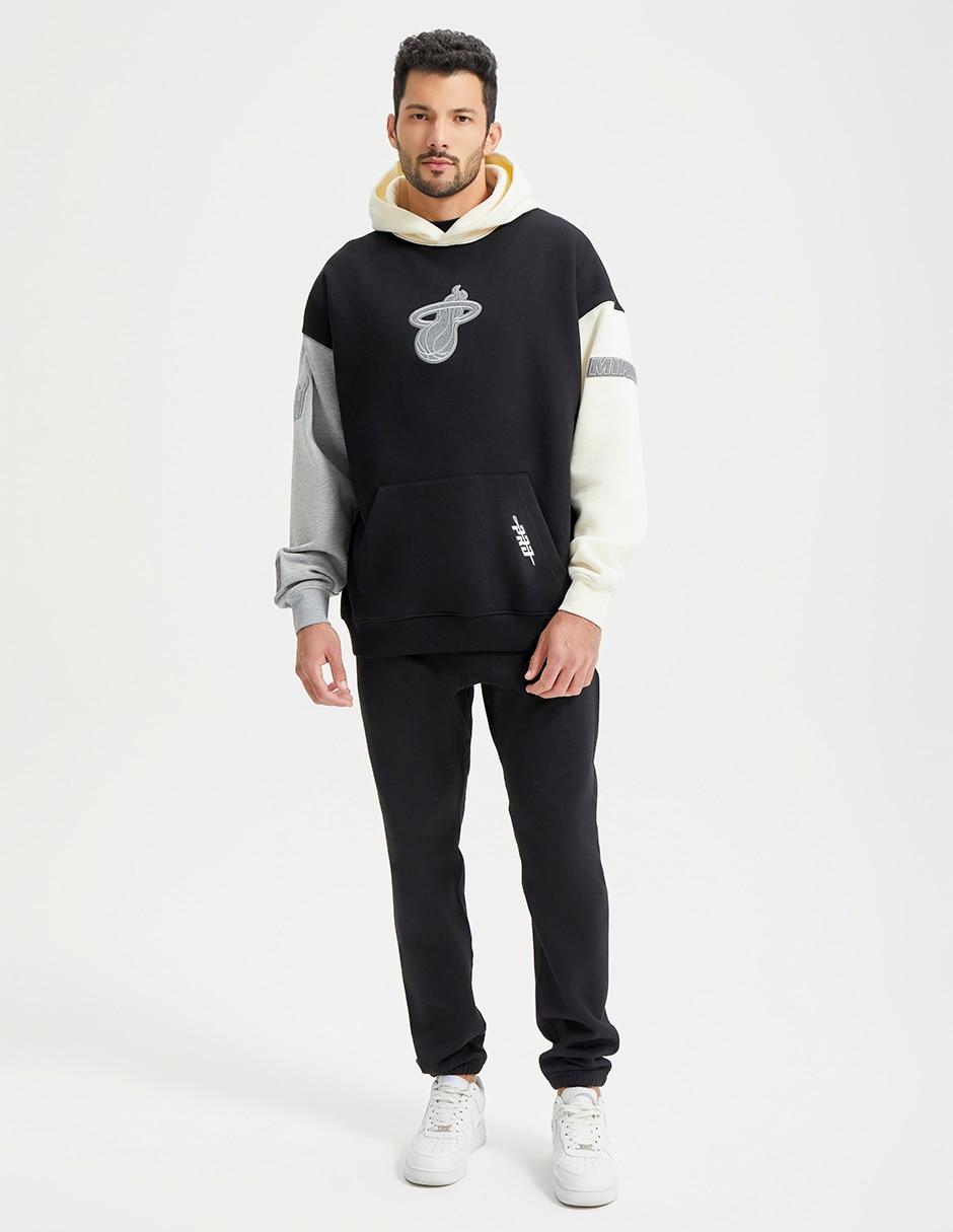 Sudadera Pro Standard con capucha y bolsa Miami Heats para hombre