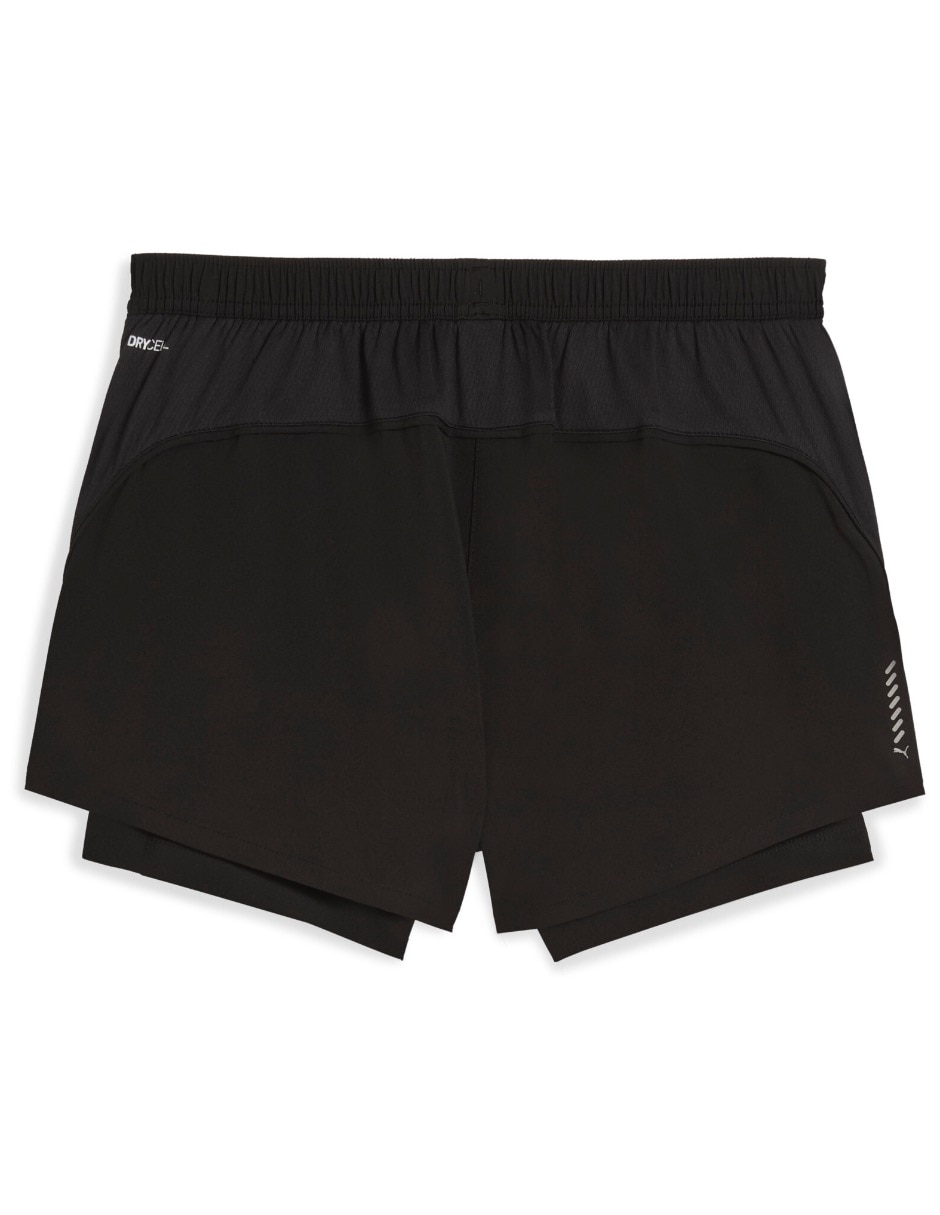 Short con bolsillos Puma para correr mujer