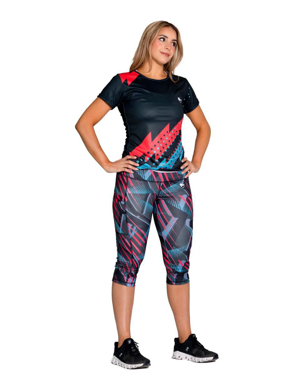 Playera deportiva para entrenamiento de mujer
