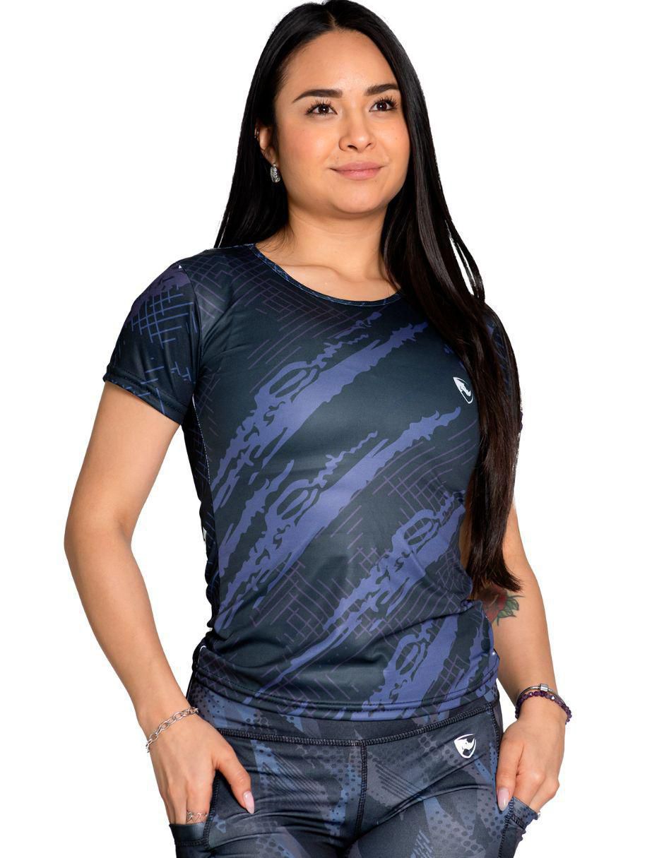 Playera deportiva para entrenamiento de mujer