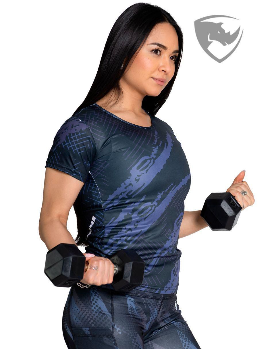 Playera deportiva para entrenamiento de mujer