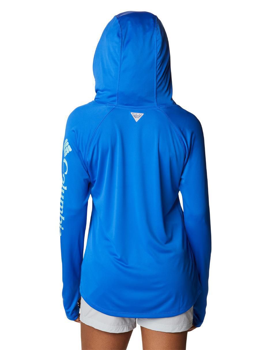Playera deportiva para pesca Columbia de mujer