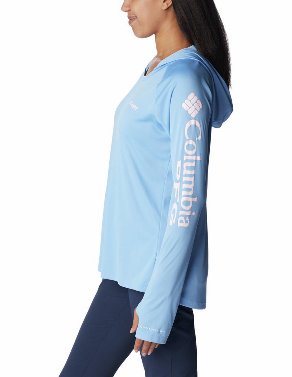 Playera deportiva para pesca Columbia de mujer