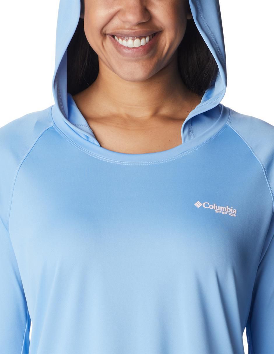 Playera deportiva para pesca Columbia de mujer