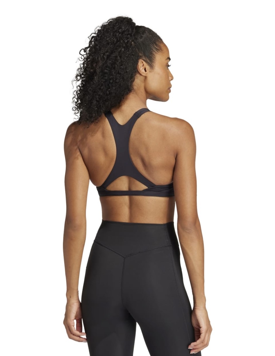 Top deportivo Adidas Optime para entrenamiento mujer