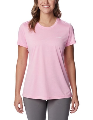 Playera deportiva para casual Columbia de mujer