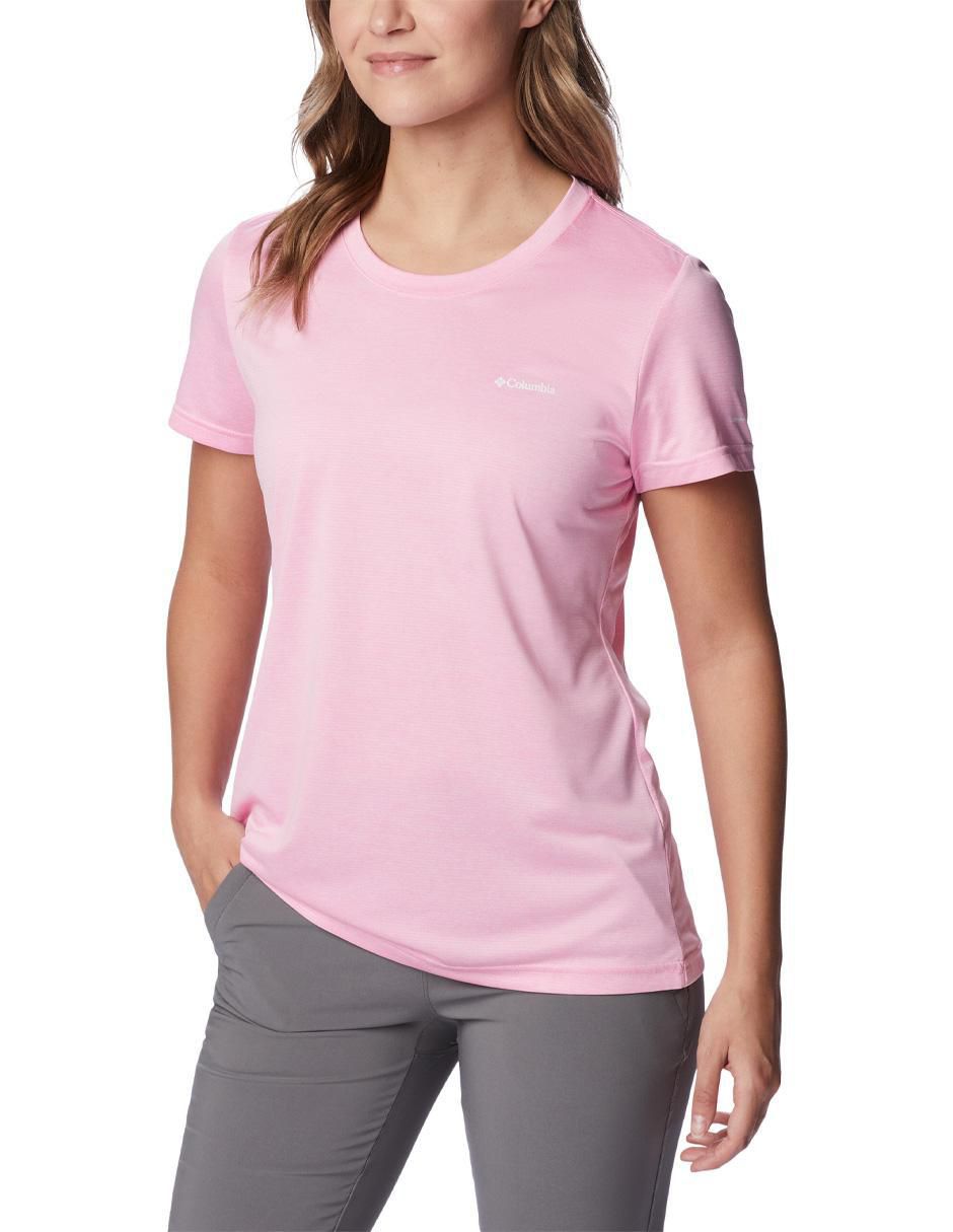 Playera deportiva para casual Columbia de mujer