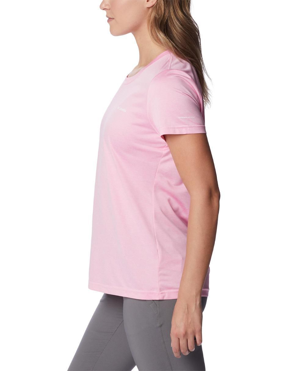 Playera deportiva para casual Columbia de mujer