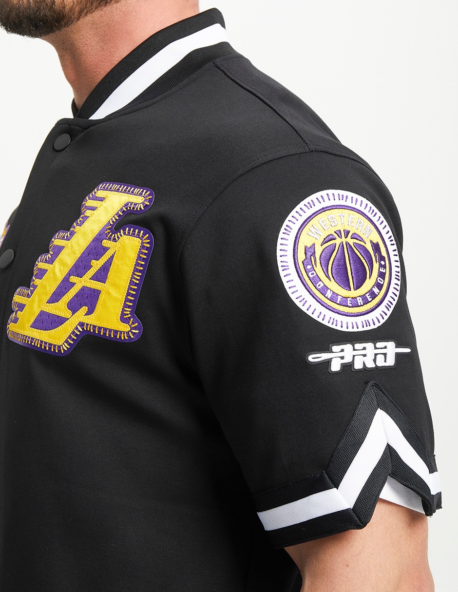 Playera deportiva para béisbol Los Angeles Lakers de hombre 6