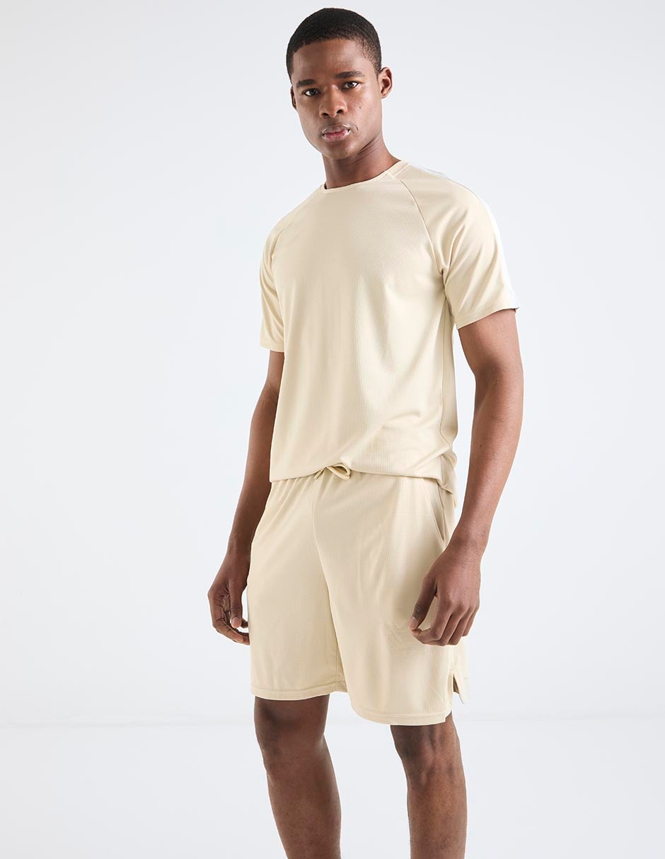 Short con bolsillos para entrenamiento hombre