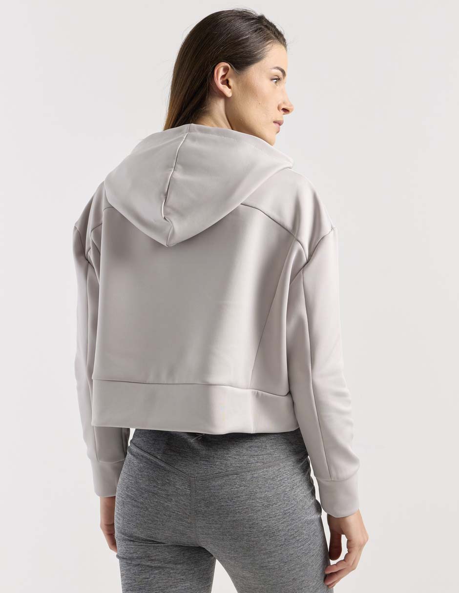 Sudadera X10 con capucha y bolsa para mujer