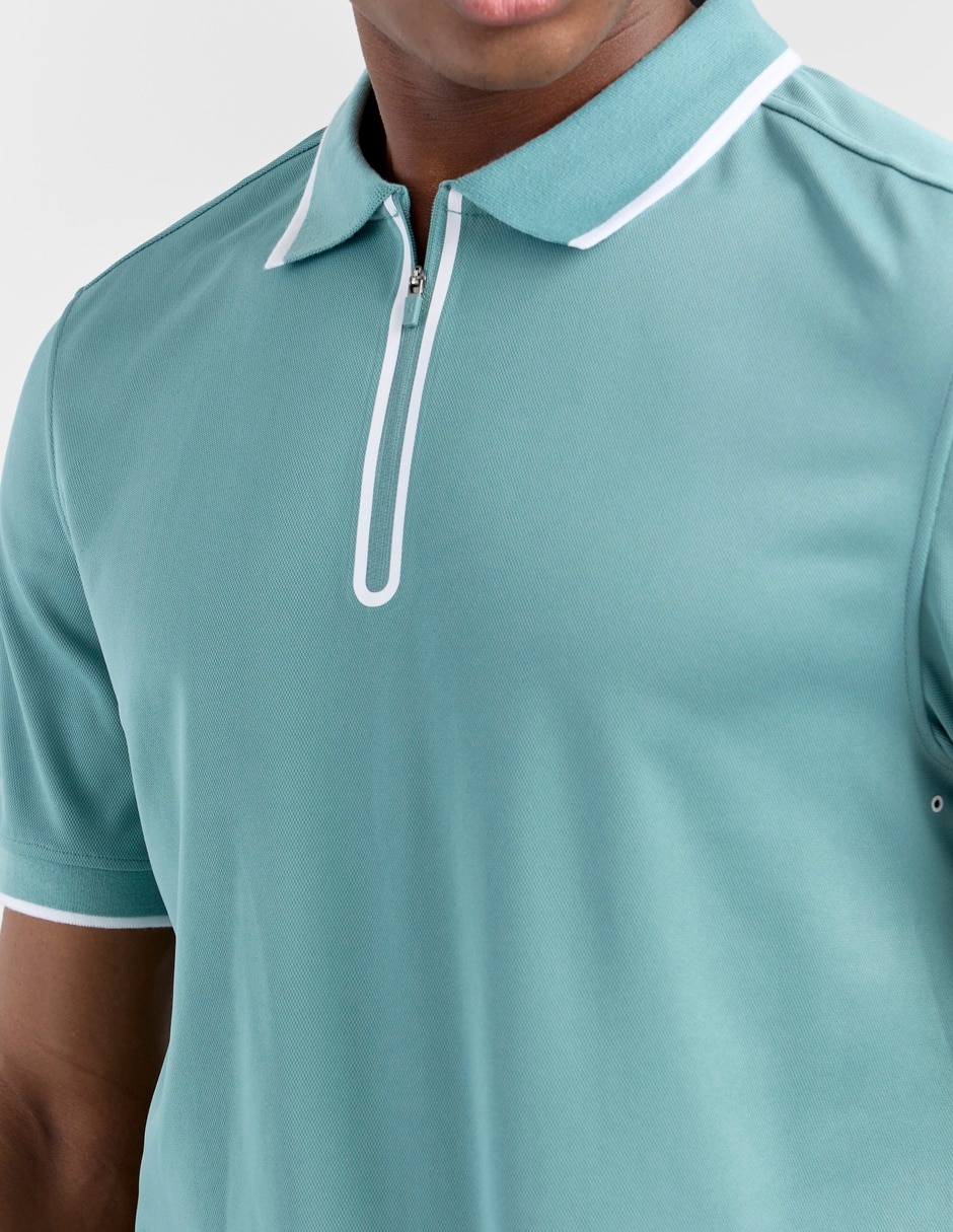 Playera tipo polo ninguna para hombre 7