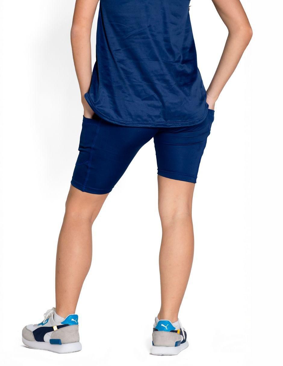 Short con bolsa para entrenamiento mujer