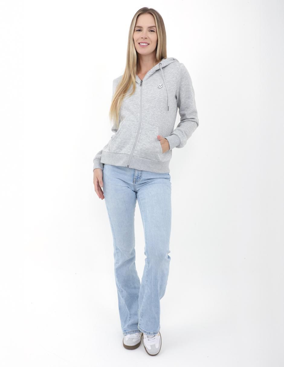 Sudadera K-Swiss con capucha y bolsa para mujer