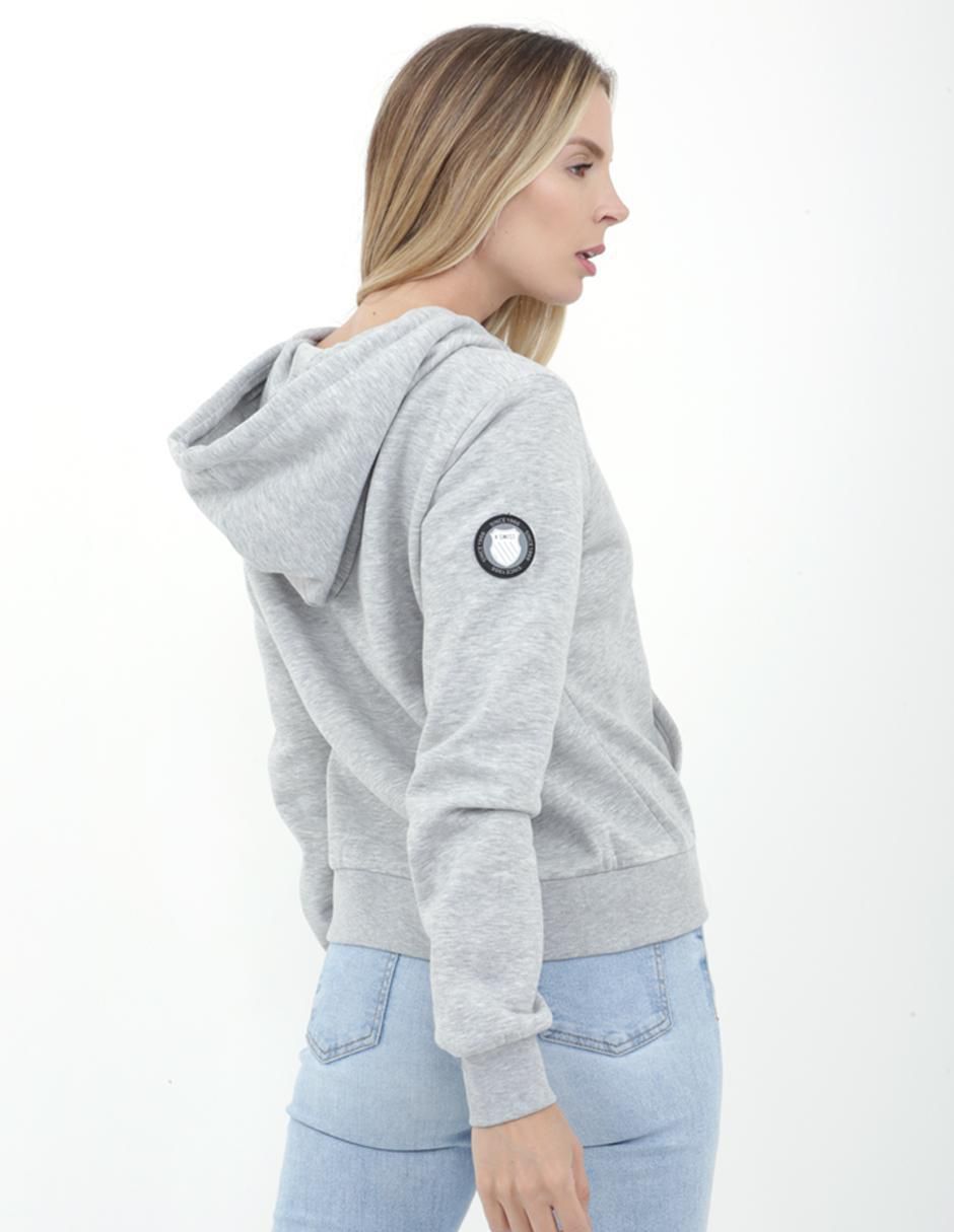 Sudadera K-Swiss con capucha y bolsa para mujer